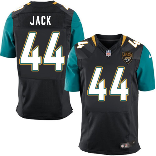 Men's Elite Myles Jack Nike Jersey Black Alternate - #44 NFL Jacksonville Jaguars